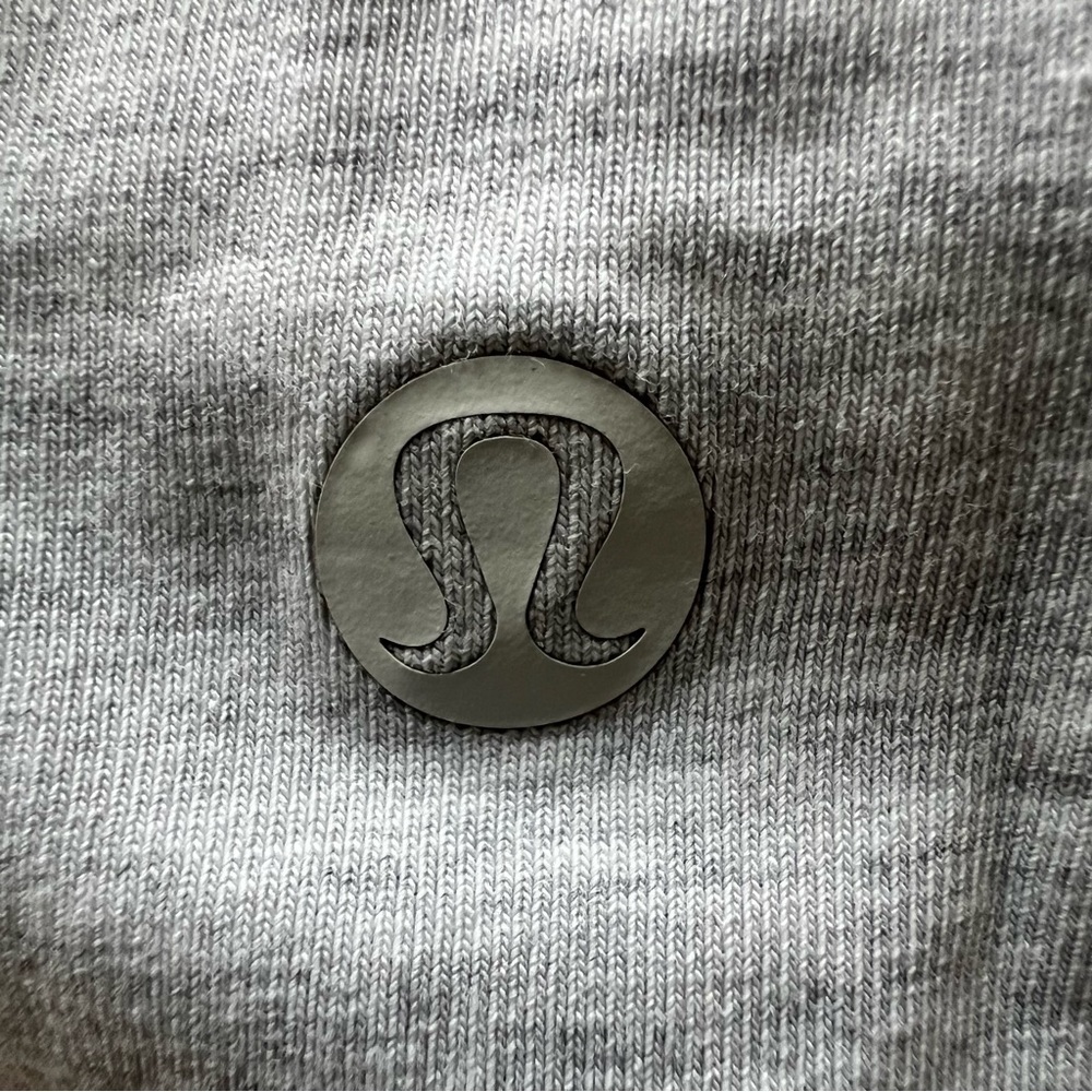 Lululemon Basic Tee Heathered Core Ultra Light Gr… - image 5